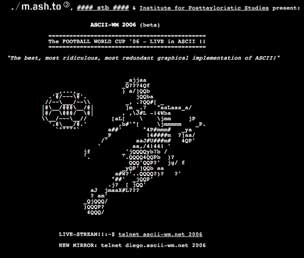 ascii soccer